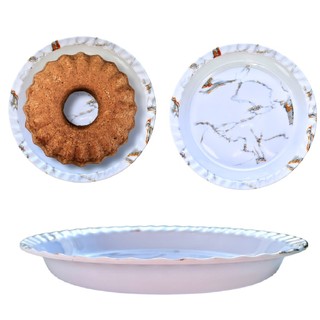 2 Travessas Saladeira Pote Redondo em Melamina 30cm Your House