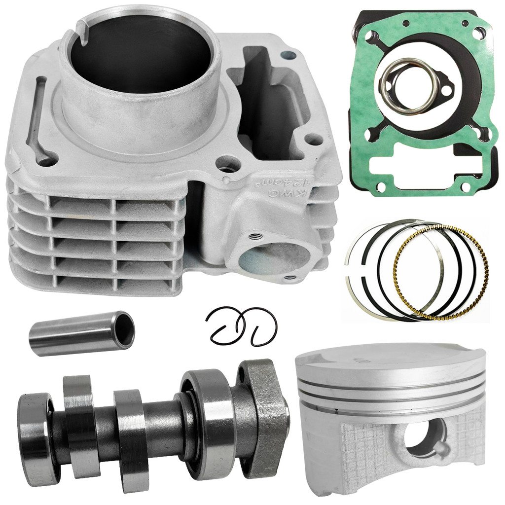 Kit Cilindro 4mm p/ Fan 125cc 2009 até 2018 + Comando Preparado