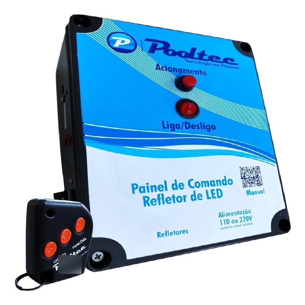 Comando Led's de Piscina Até 1000 Led's Mod B Até 120w