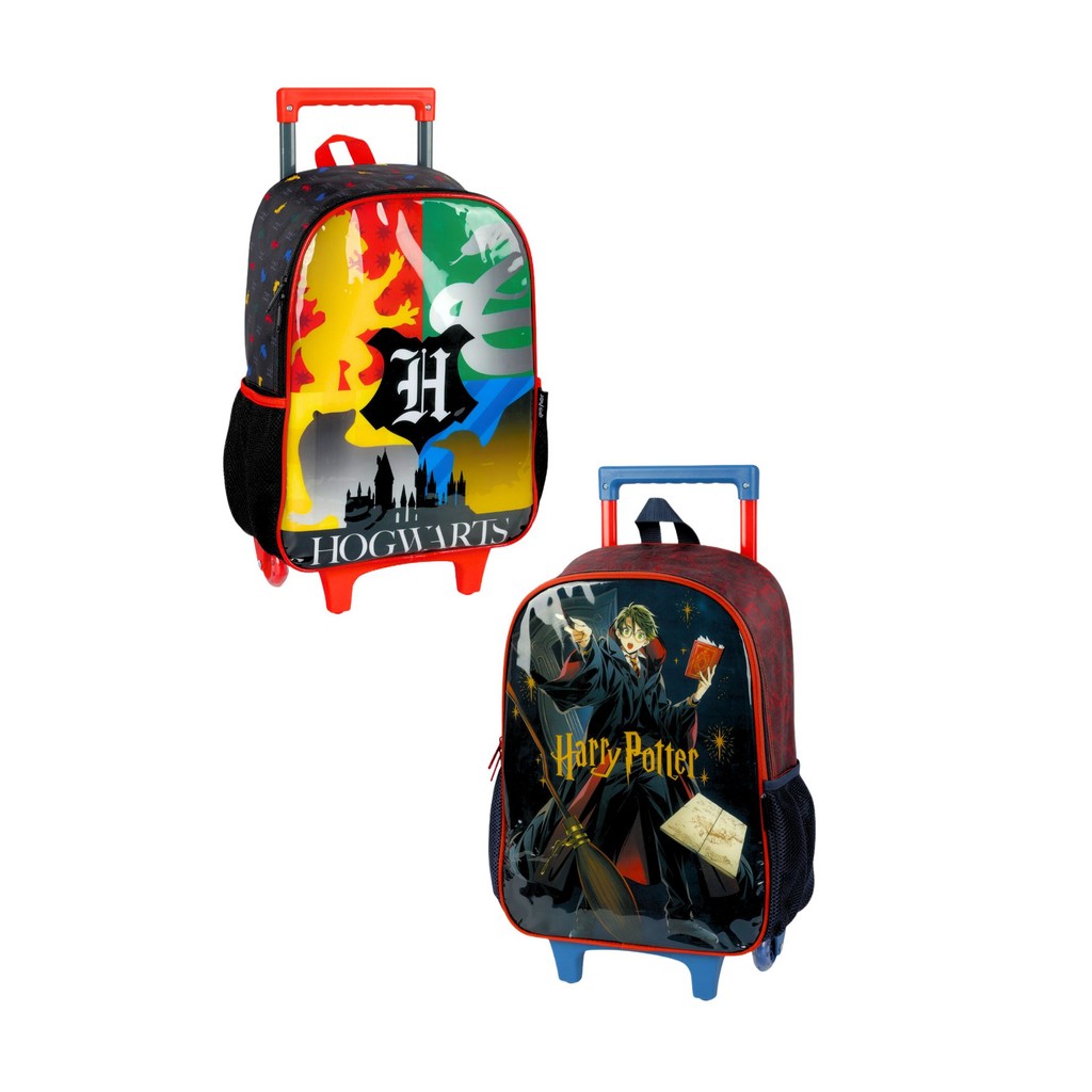 Mochila Escolar de Rodas Harry Potter Oficial