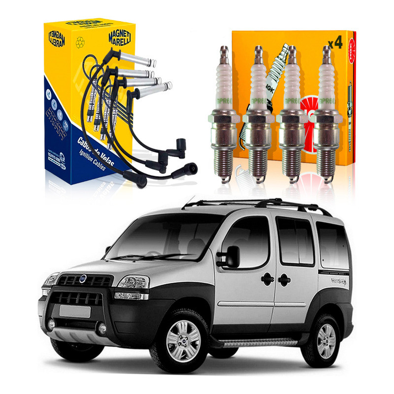 Kit Vela Ngk Cabo Doblo Adventure 1.8 8v 2004 A 2009 - Spare Parts and Accessories for Vehicles