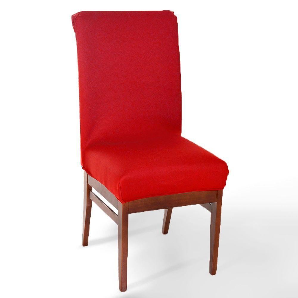 Capa De Cadeira Malha Gel Bene Casa Vermelho - Home & Living