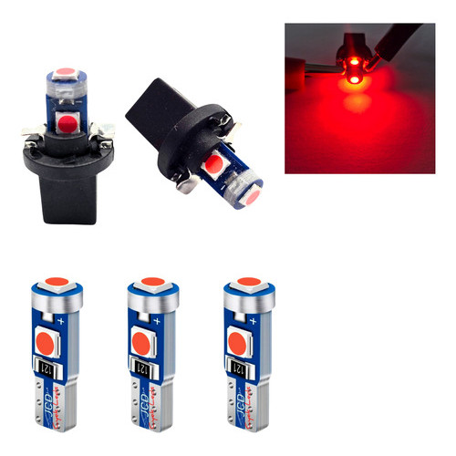 Kit 2 Led De Painel Do Gol G2 G3 G4 E 3 Led Painel De Ar T5
