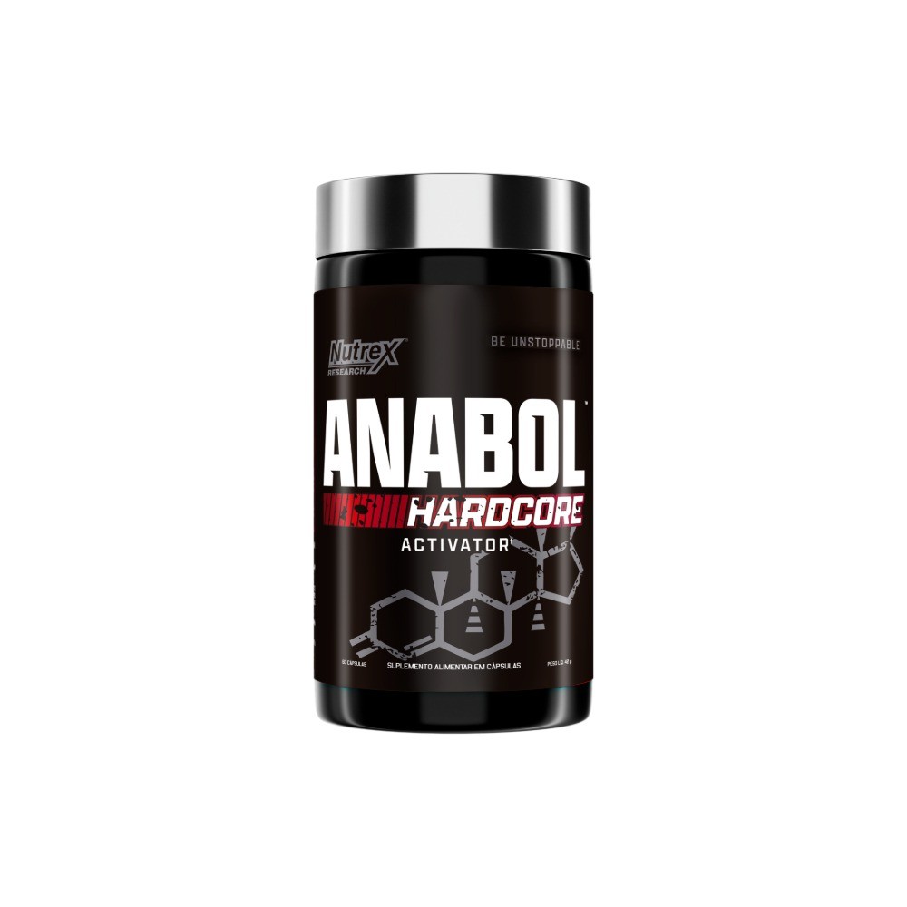 Anabol Hardcore 60 Cápsulas Nutrex Research Ganho de Massa Muscular Performance Máxima em Oferta na Shopee