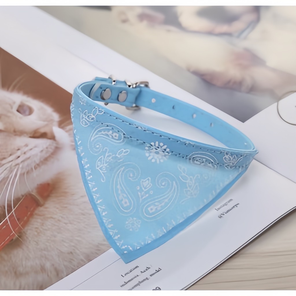 3 Kit  Coleira Bandana Gato/Cachorro Filhote - Coleira Para Gato - Coleira Cachorro em Oferta na Shopee