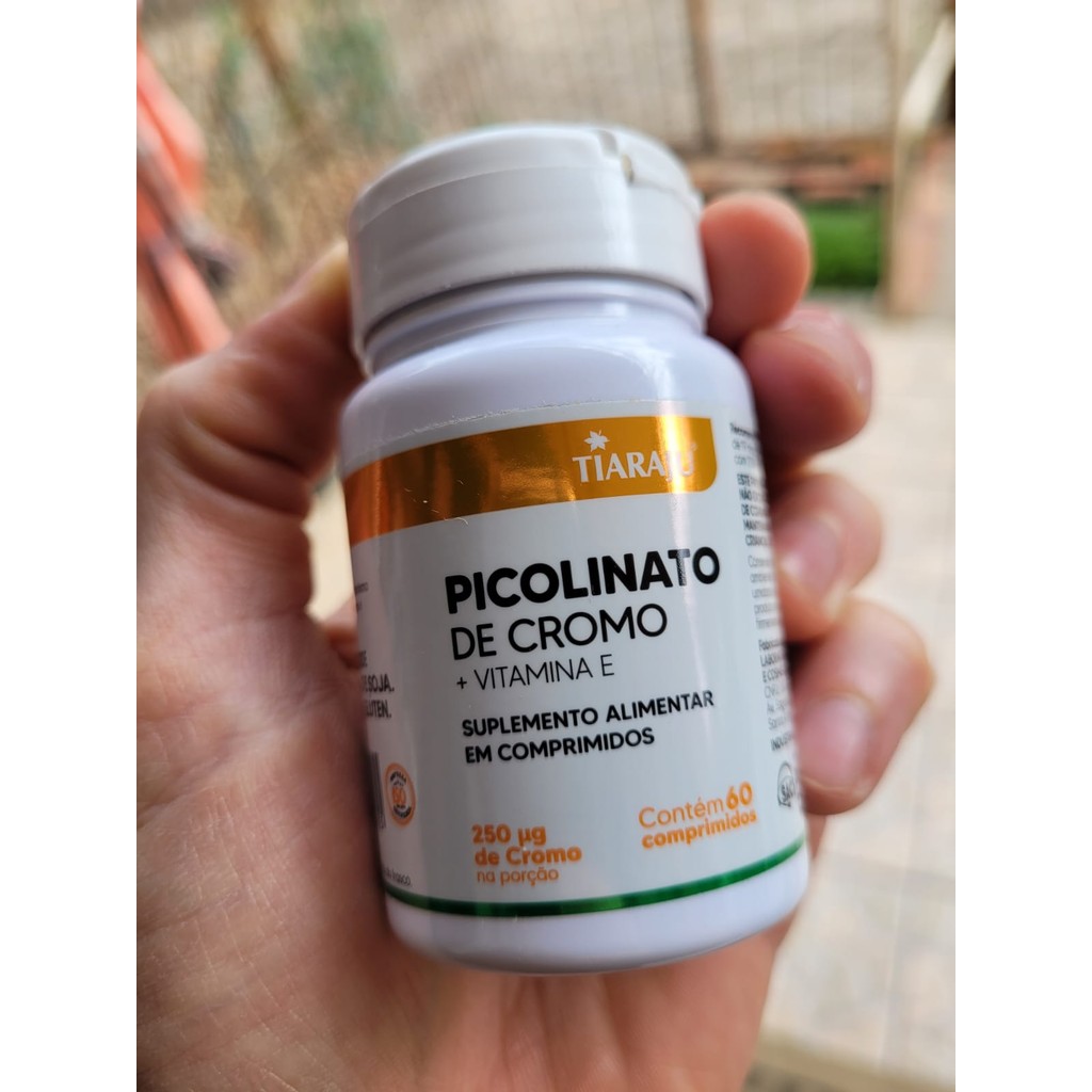 Picolinato de Cromo + Vitamina E 60 comprimidos -  Tiaraju