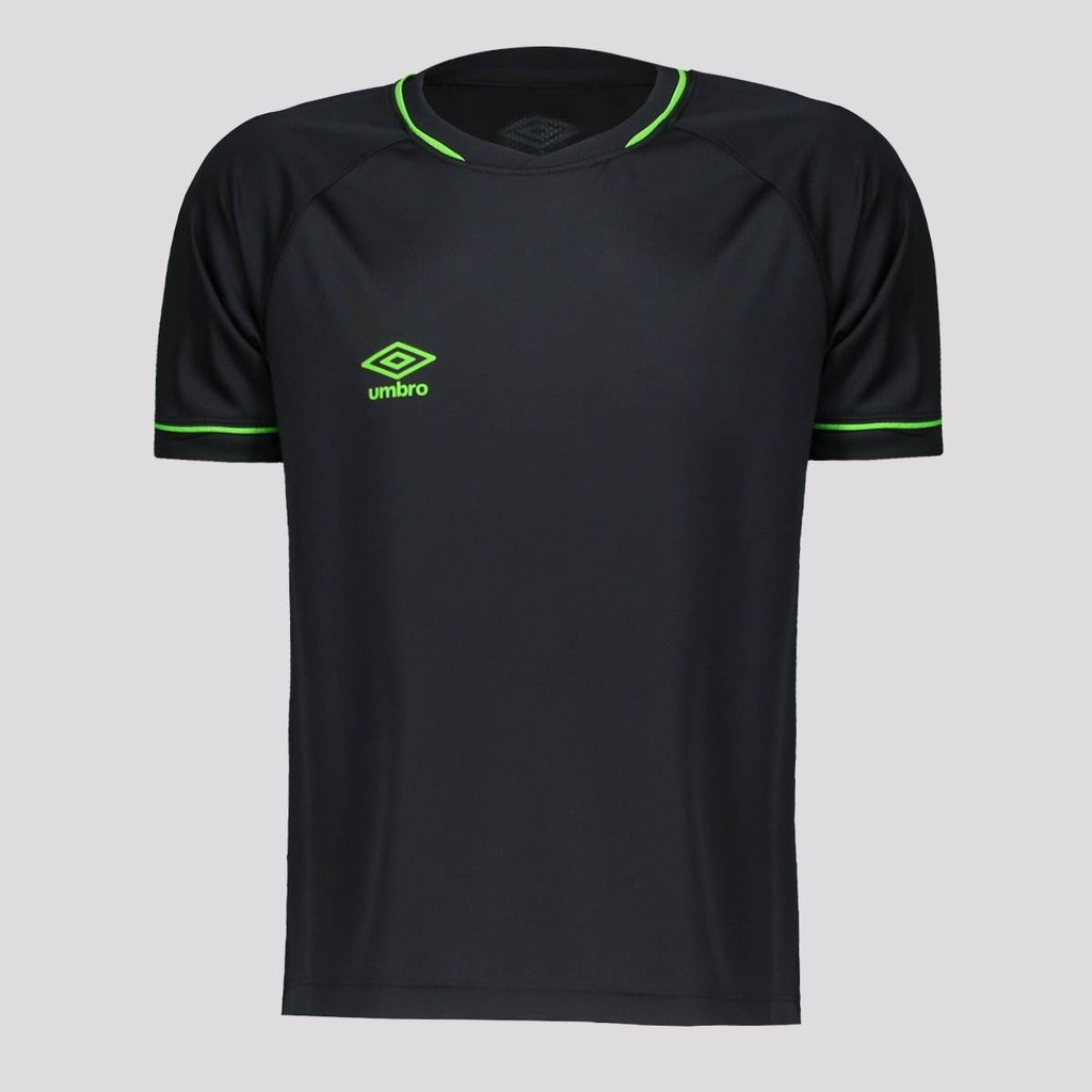 Camisa Umbro Dinamo Juvenil Preto e Verde - Baby & Kids Fashion