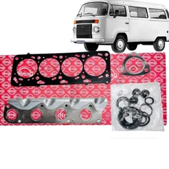 Jogo Junta Retífica Superior VW Volkswagen Kombi 1.4 8V - EA111 - Metálica sem Retentores (Elring ELR591.022)