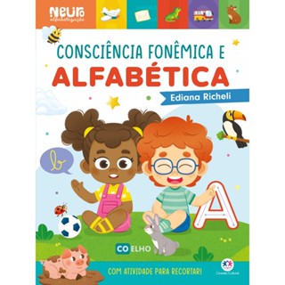 Livro Consciência fonêmica e alfabética em Oferta na Shopee