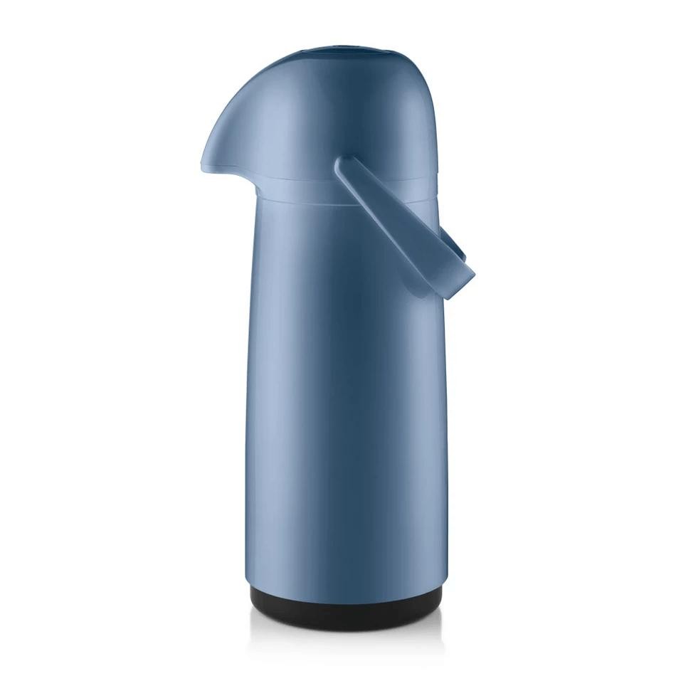 Garrafa Térmica Plástica Expressar Azul 1L Termic Sanremo em Oferta na Shopee