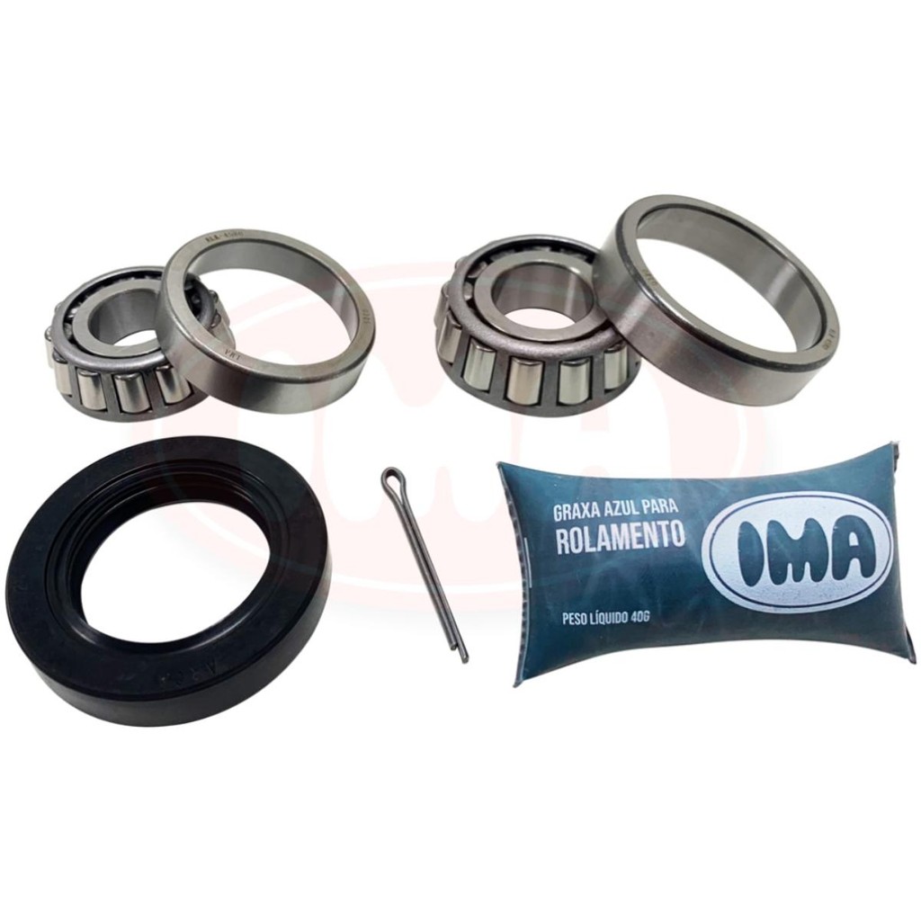 Kit do rolamento de roda Volkswagen Fusca 1968 a 1976 IMA