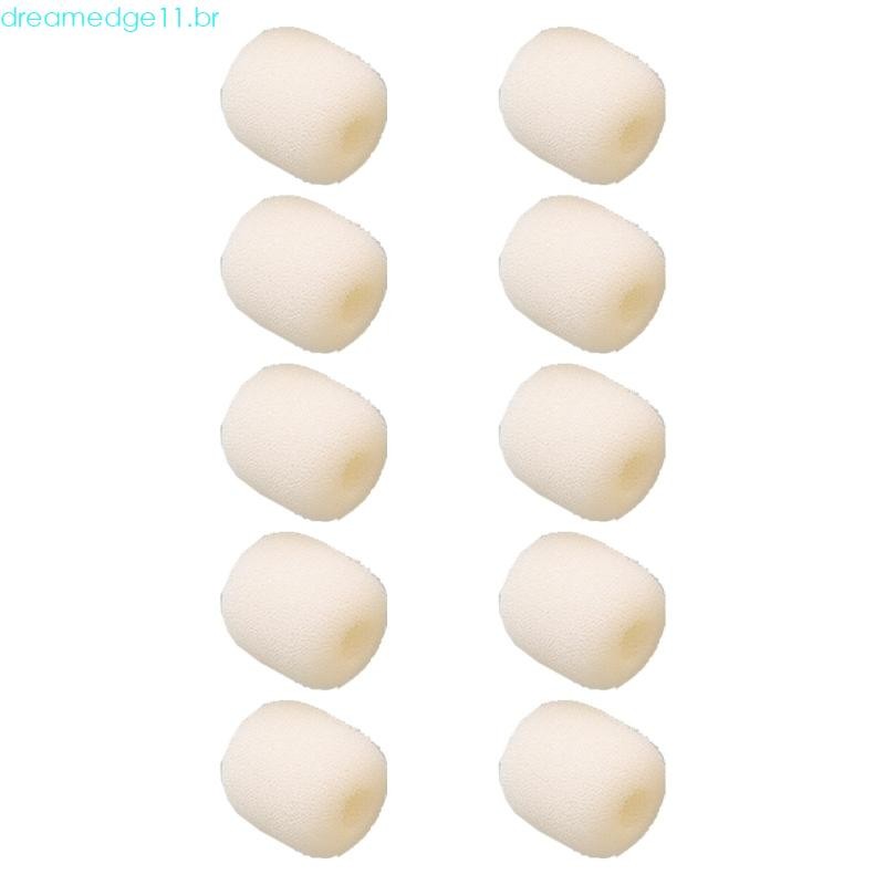 dreamedge11 10 Peças Lapela Microfone Espuma Cobre Pára-Brisas Para K9