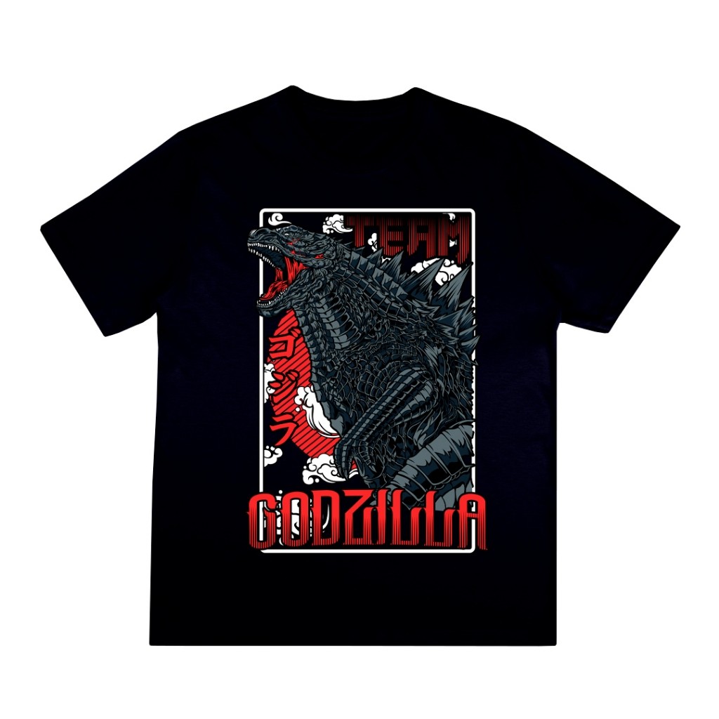 [Camiseta Premium em Algodão Puro]GXG Camiseta Godzilla Streetwear Camisa 100% Algodão Zero Encolhimento em Oferta na Shopee