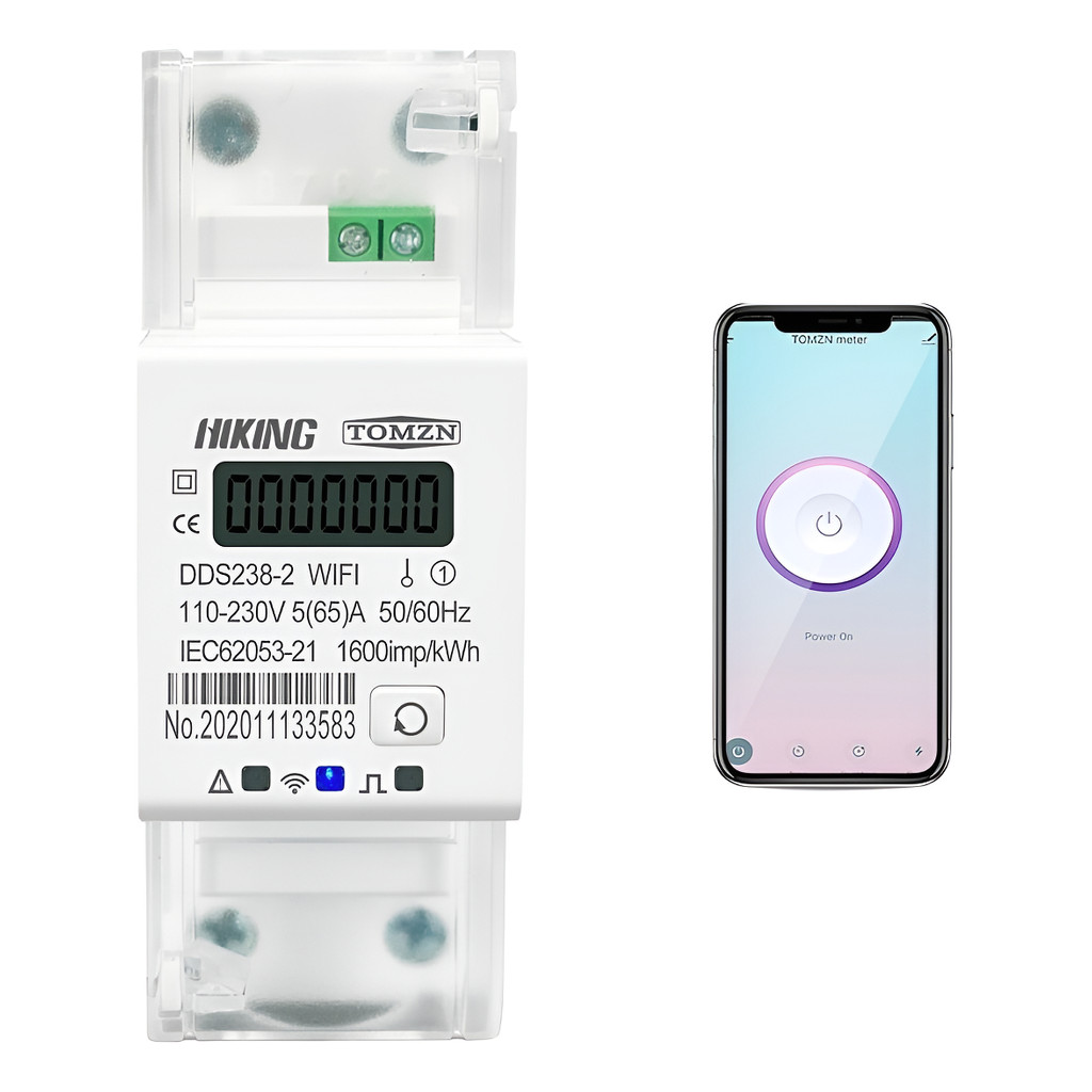 Medidor Consumo De Energia Monofásico 110/220v 65a Wifi