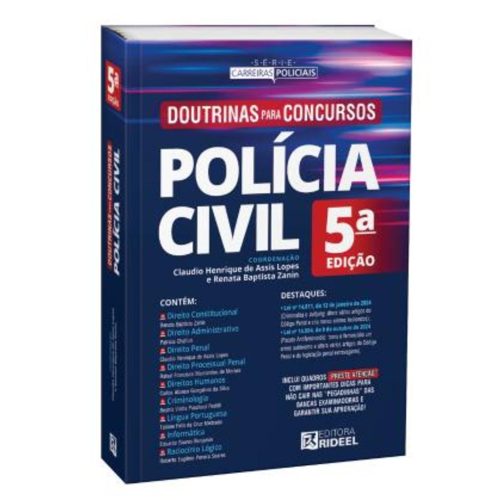 Doutrinas para Concursos Polícia Civil - Books & Magazines