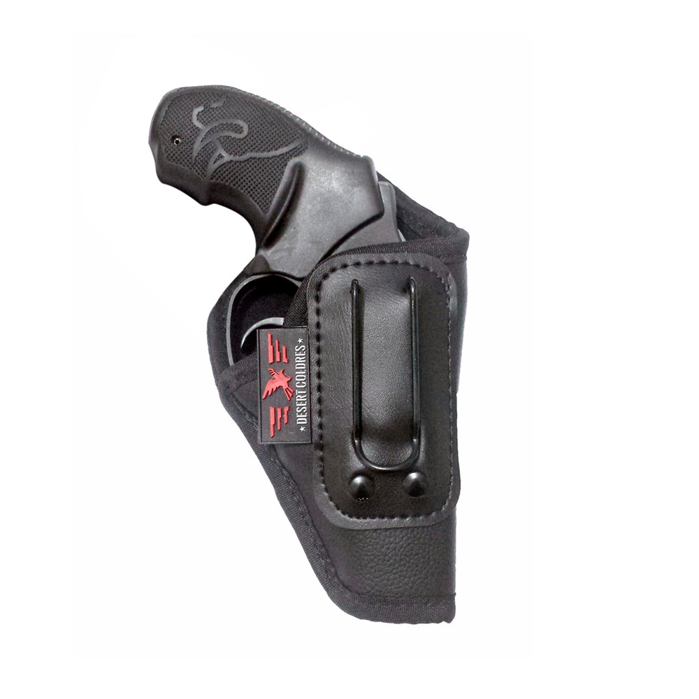 Coldre 38 2 Pol. 5 Tiros Velado Em Neocouro P.u ( Sem Aba ) em Oferta na Shopee