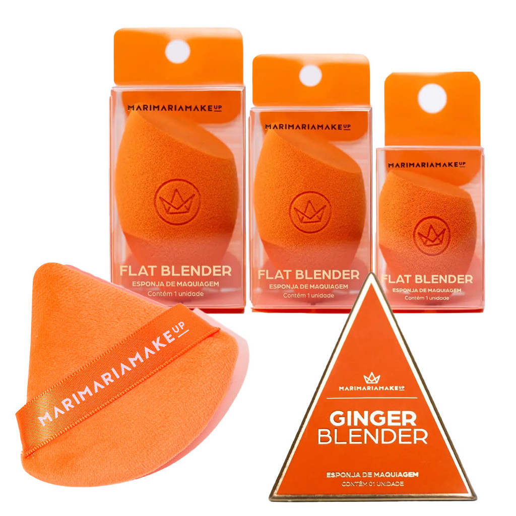 Esponja Ginger Blender Mari Maria Makeup em Oferta na Shopee
