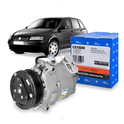 Compressor Ar Fiat Stilo 2003 A 2009 Original Delphi