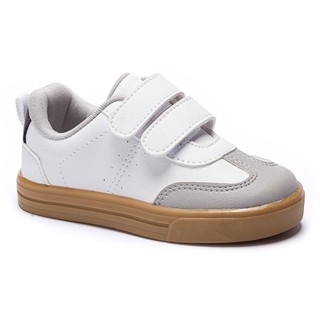 Tênis Infantil Unissex Listra Calce-Fácil Estilo Samba Pequito em Oferta na Shopee