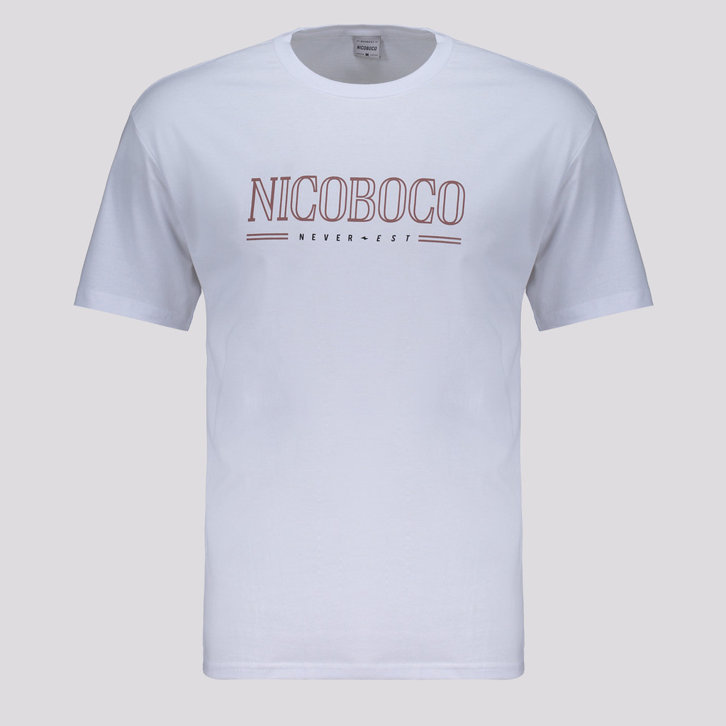 Camiseta Nicoboco Odette Branca - Men Clothes