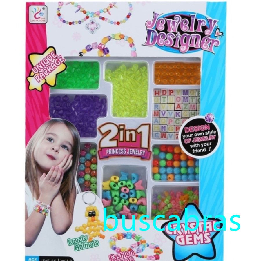 Miçanga Pulseira  DIY Kit Colar e Brincos Fio de Silicone