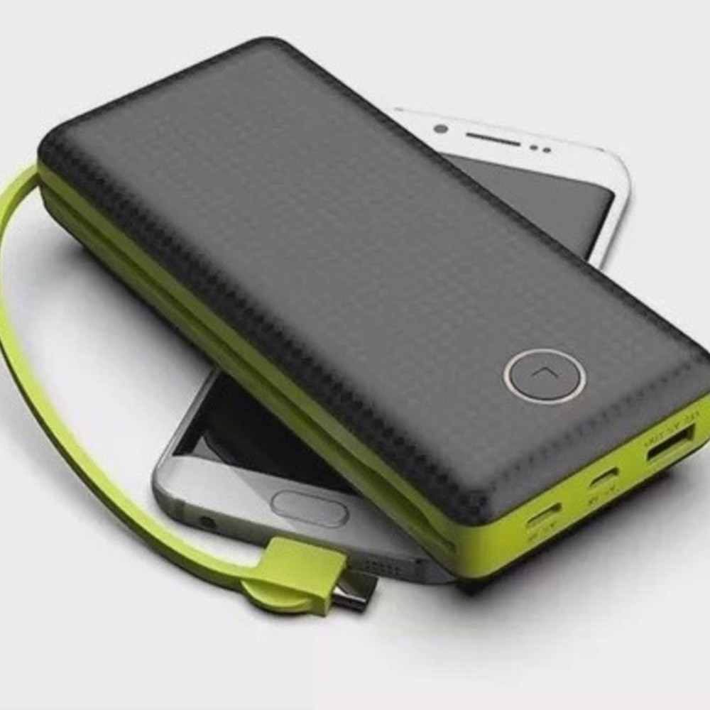 Carregador Portátil Bateria Power Bank 20000mah PN-959/956 REAL LIFE.BR