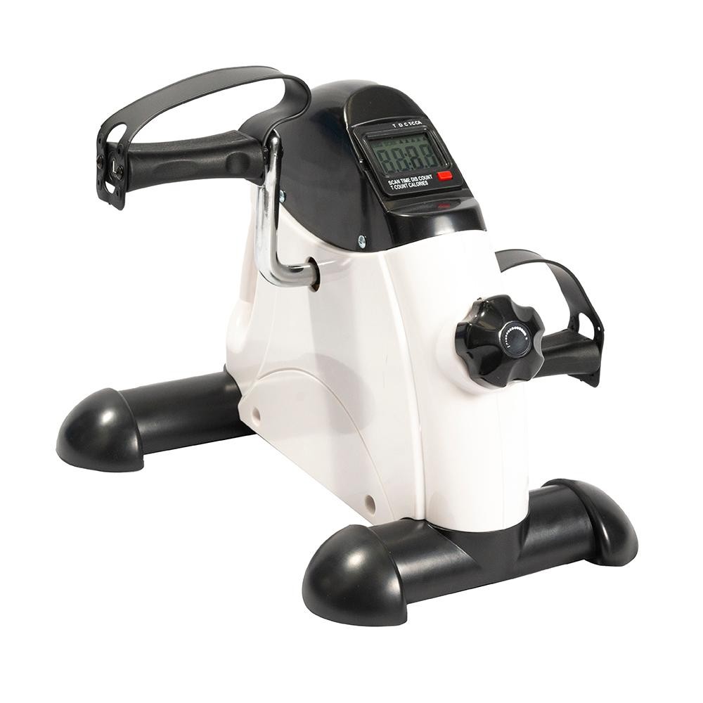 Mini Bike Pro, Mini Bicicleta Ergometrica, Monitor Digital, Branco E Preto, E13, Acte Sports