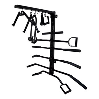 Suporte De Parede Para Puxador Barra Cross Over Academia em Oferta na Shopee