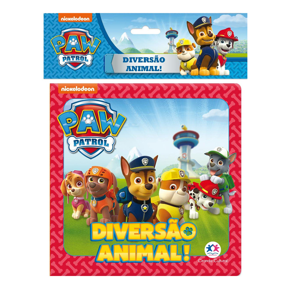 Livro de Banho | Patrulha Canina | Diversão Animal em Oferta na Shopee