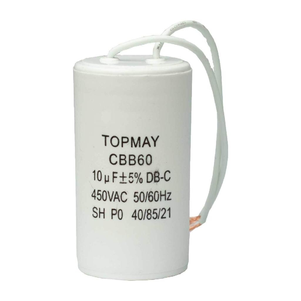 Capacitor Partida 10uf - 440v Para Motor Portão Eletrônico
