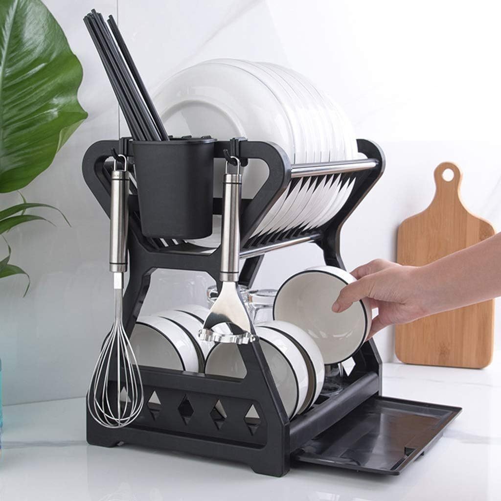 Escorredor De Louça Cozinha Pratos e Talheres Plastico em Oferta na Shopee