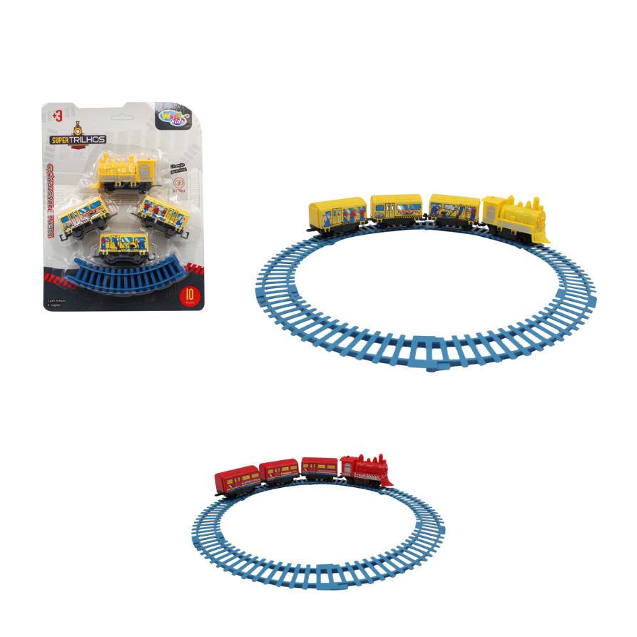 Trenzinho Locomotiva Clássico A Pilha Ferrorama Pequeno 32cm