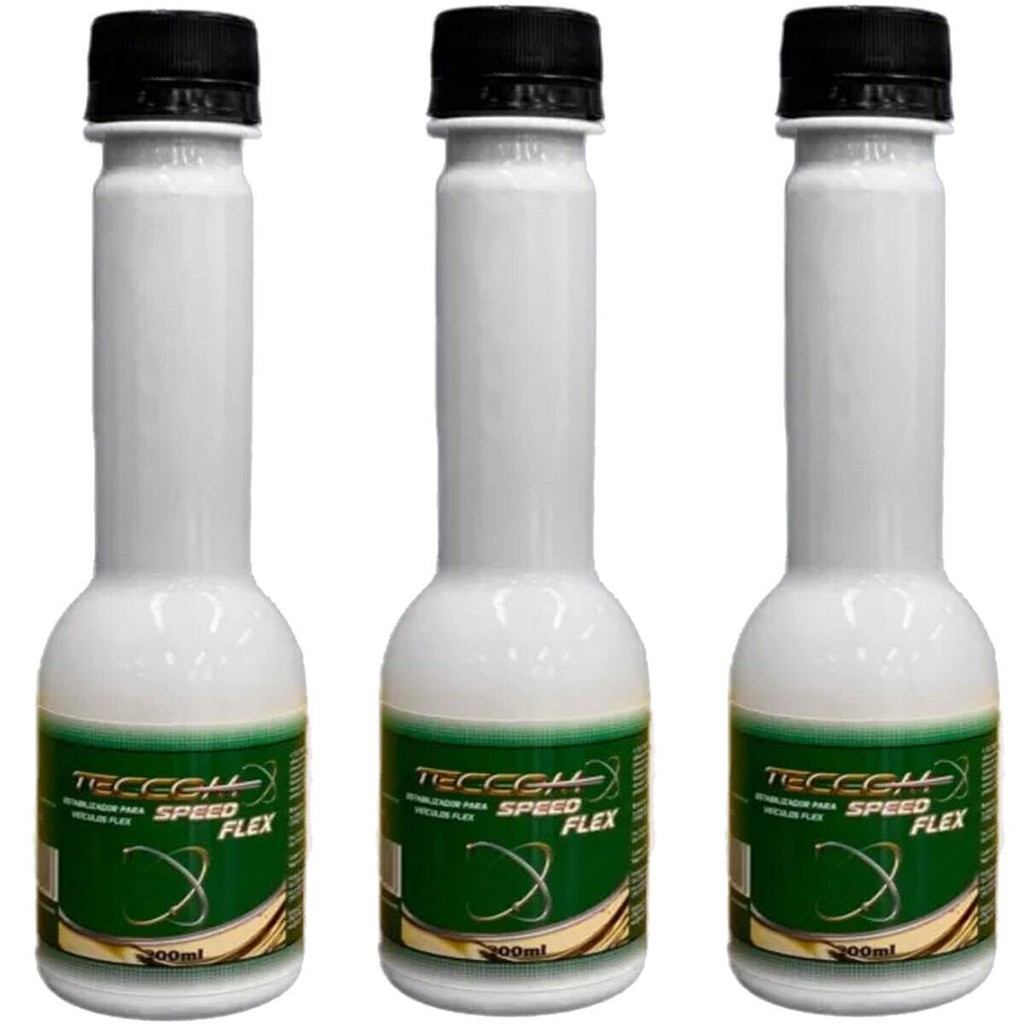 Kit 3X Otimizador Gasolina Teccom Speed Flex Náutico 100ml em Oferta na Shopee