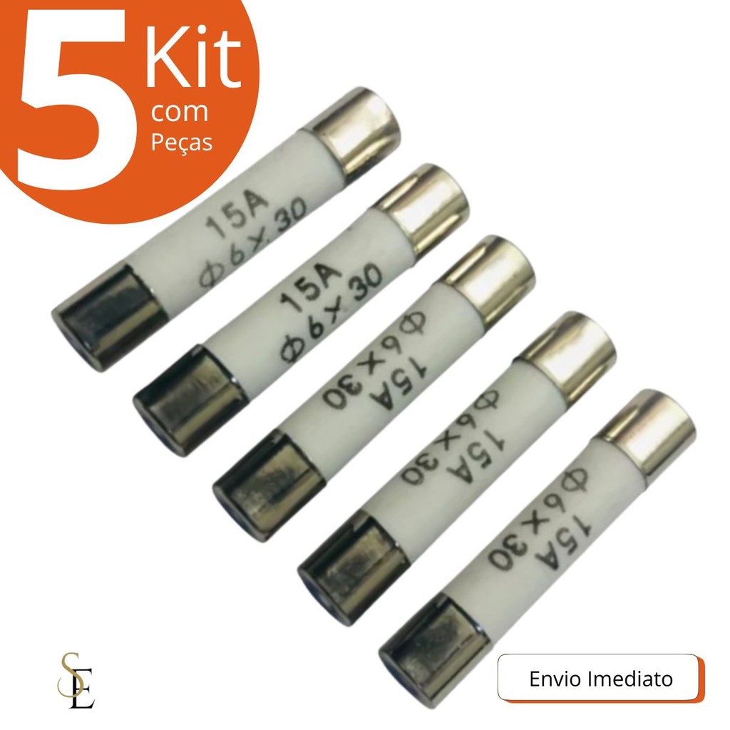 Fusível para Microondas 15A -  127V / 250V