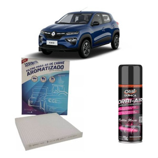 Kit Filtro Ar+higienizador Renault Kwid 2017 Em Diante em Oferta na Shopee