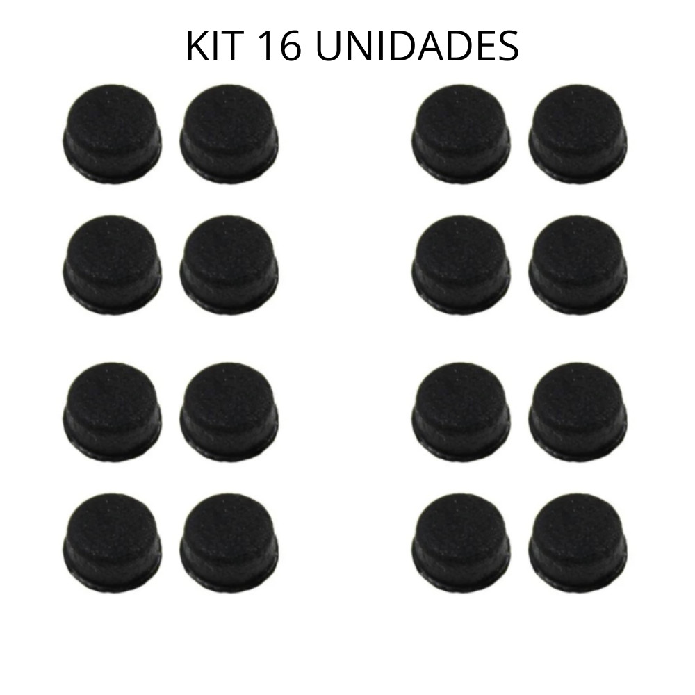Borracha da Trempe Grade Ferro Fundido Fogão Cooktop Infinity Fischer - 16 peças