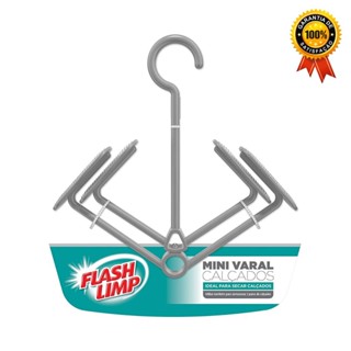 Mini Varal Para Calçados 2 Pares LAV6797 Flash Limp Para Tênis Sapato Sandália em Oferta na Shopee