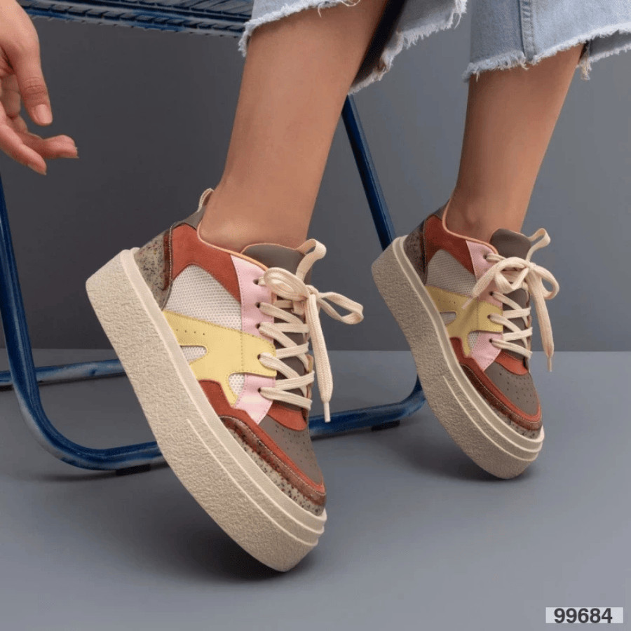 Tenis RETRO Multimateriais Recortes Porcelana Fume Branco Design Run Motion Sneakers Chuck Taylor em Oferta na Shopee