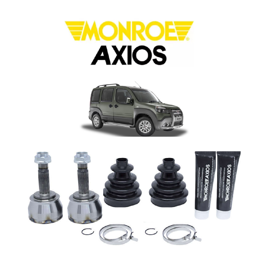 2 Homocinetica Fixa Axios Fiat Doblo 2001 A 2009