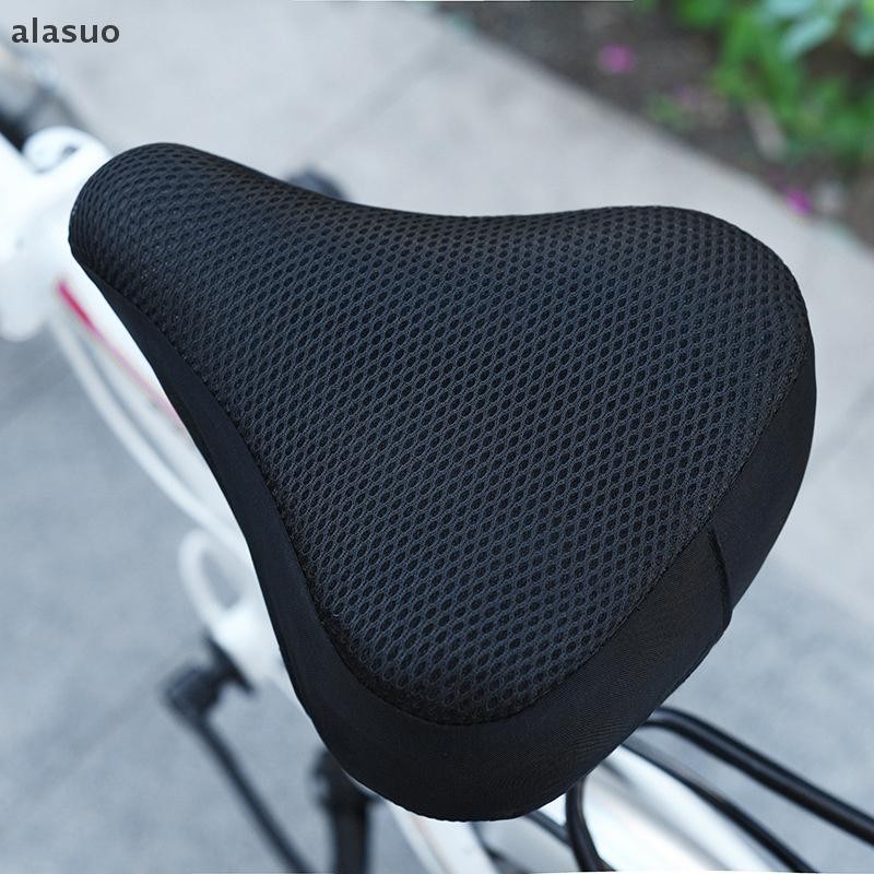 [ala] Capa 3D Macia Para Assento De Bicicleta , Almofada De Silicone Ciclismo , Respirável E Confortável [Venda Quente] em Oferta na Shopee
