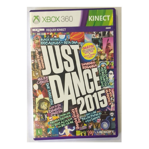 Jogo Just Dance 2015 | Usado | Xbox 360 M.Fisica