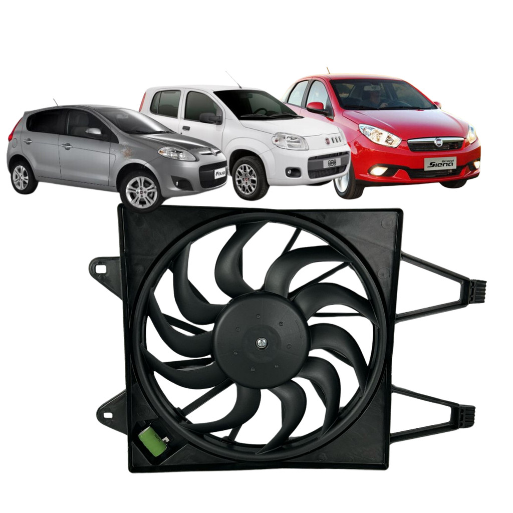 Imagem ELETROVENTILADOR MAGNETI MARELLI UNO PALIO GRAND SIENA 1.0 1.4 (EMM2036FT)