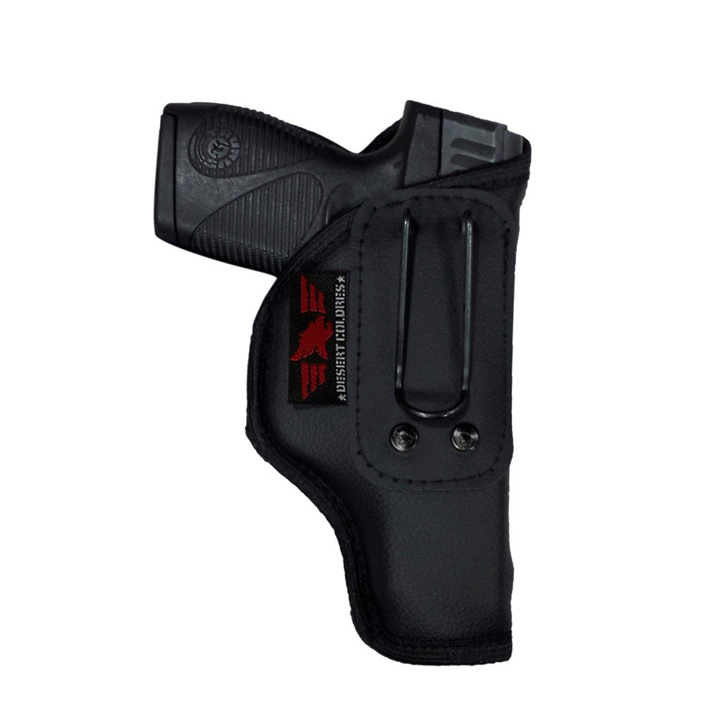 Coldre Pistola Pt 740 Slim Velado, Neoprene E Couro Pu (Sem Aba)