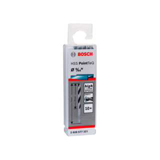 Broca Metal Aço Rápido HSS-PointTeQ 9/64" C/ 30 Pçs Bosch em Oferta na Shopee