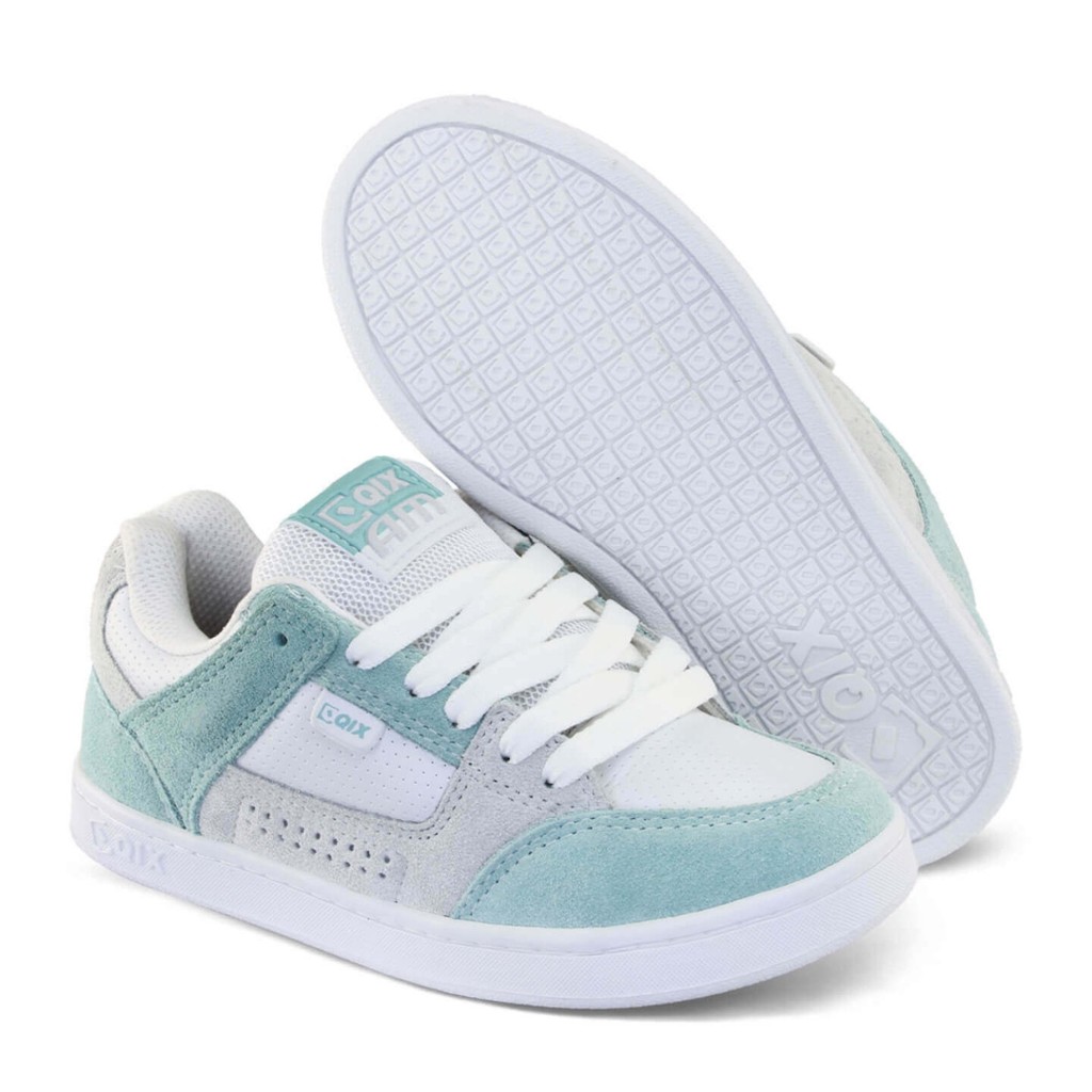 Tênis Qix AM Branco/Aqua-52010002-582
