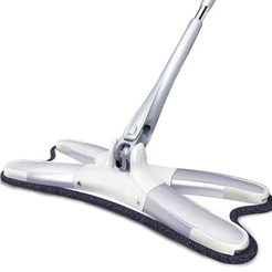 Rodo Mop Twist Xmop Esfregão Giratório Lava E Seca Com Extrusão Microfibra