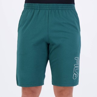 Bermuda Fila Practical Logo Outline Verde em Oferta na Shopee