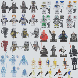 Brinquedos De Partículas Pequenas Star Wars Série Minifiguras Blocos De Construção Educativos Infantis em Oferta na Shopee