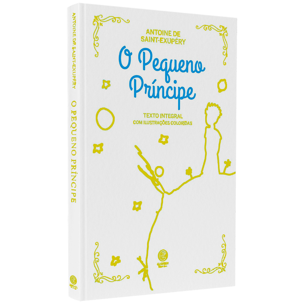 O Pequeno Príncipe | Série Ouro | Capa Amarela | Antoine De Saint-Exupéry em Oferta na Shopee