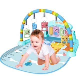 Tapete de Atividades com Piano Musical Infantil Bichinhos - Castela em Oferta na Shopee